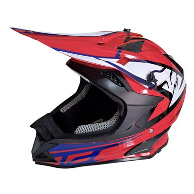 Casco Motocross FOX ROJO