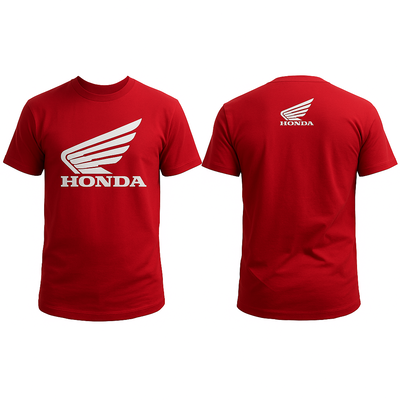 Remera de Algodón HONDA Roja