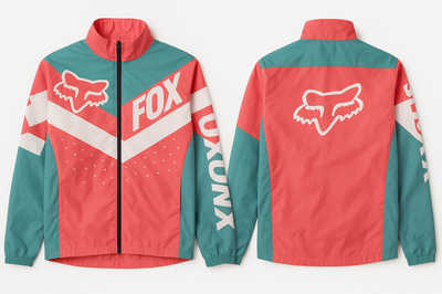 RompeViento  Niño FOX Rosa Aqua