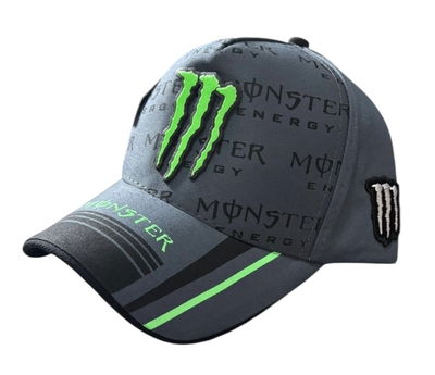 Gorra Monster Gris Rayitas (fz)