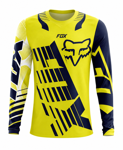 Jersey FOX Amarillo Azul 26