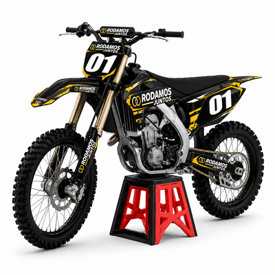 BANCO CABALLETE MotoCross Plegable