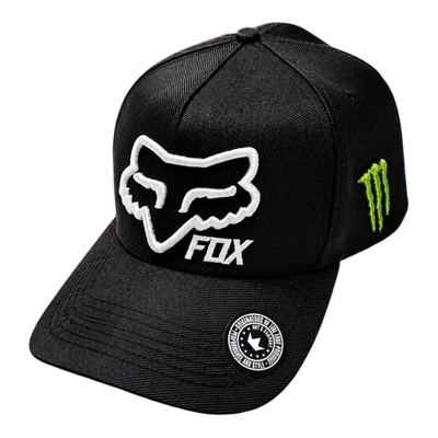 Gorra FOX Monster Full Bordado (6 Parches)