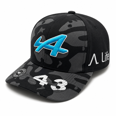 Gorra Alpine Colapinto F 1 FC 43 ((Life 3 Blue))