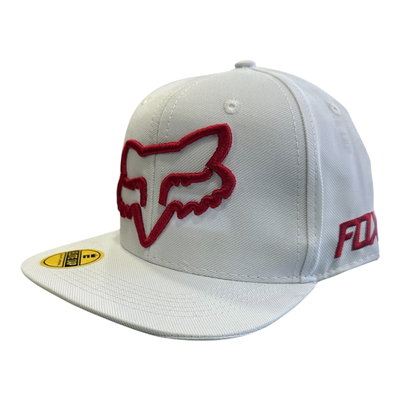GORRA PLANA FOX White / Red