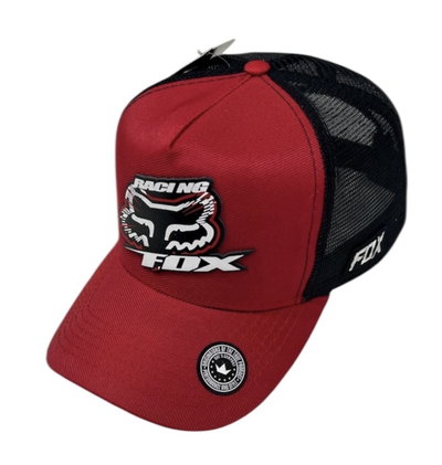 Gorra FOX Red Racing Trucker