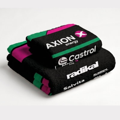 SET x2 TOALLAS NEGRAS CANAPINO RADIKAL