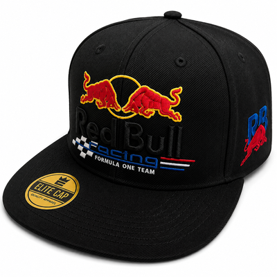 GORRA PLANA Red Bull Negra RB-F1)