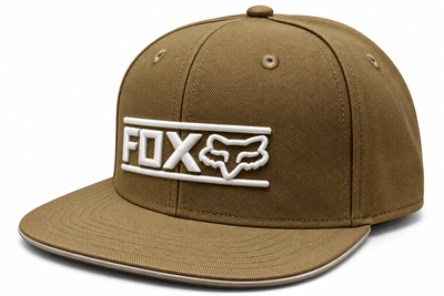 Gorra FOX Plana Cerrada (Marron Fox+Lobo)