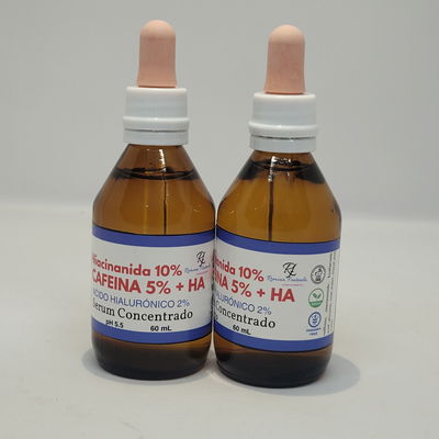 Serum Cafeína 5% Niacinamida 10% Hialurónico 2% 