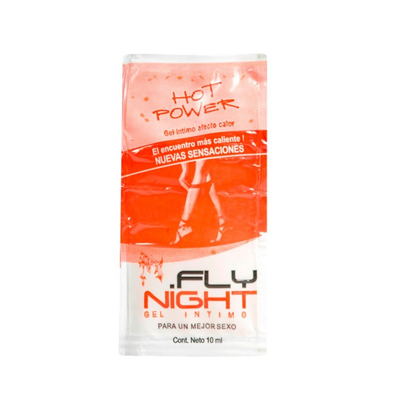 Gel Íntimo Hot Power Fly Night Sobre x 10ml