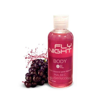 Aceite de Masajes Fly Night Uva Malbec 100ml