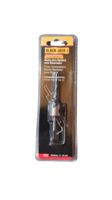 MECHA FRESA AVELLANADORA 6X16MM BLACK JACK