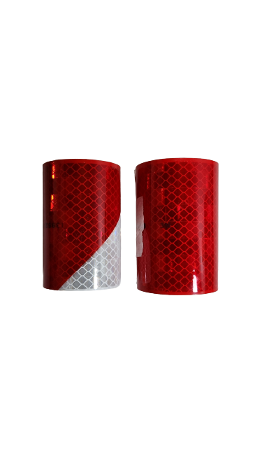 CINTA REFLECTIVA 3M ROJA 7.5CM POR METRO