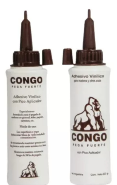 COLA SINTETICA CONGO CON DOSIFICADOR X220GRS