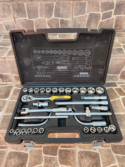 SET JUEGO DE TUBOS BAROVO 32 PZS. C/MALETIN