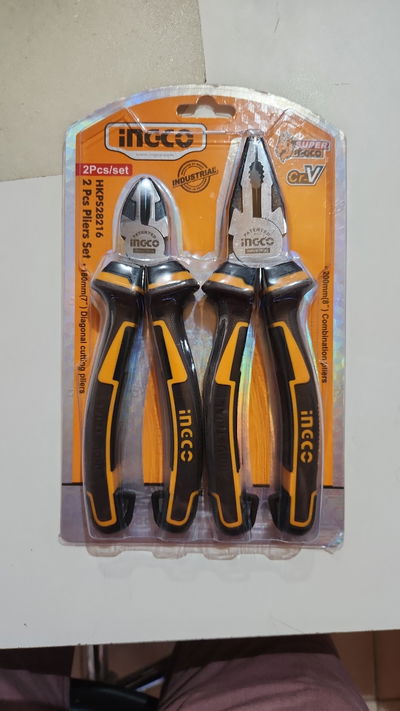 SET PINZA UNIVERSAL+ALICATE 8" INDUSTRIAL