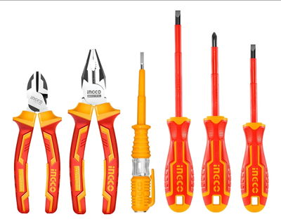 SET DESTORNILLADORES Y OINZAS AISLADOS 6 PIEZAS
