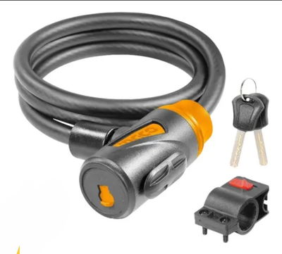 Linga para bicicleta/moto 20mm x1.2mts 2 llaves