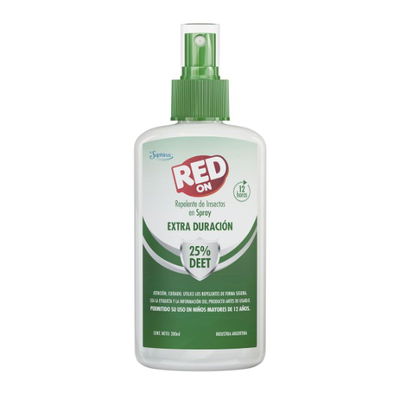 ROS - Repelente en Spray Red On 200 ml 25% Deet