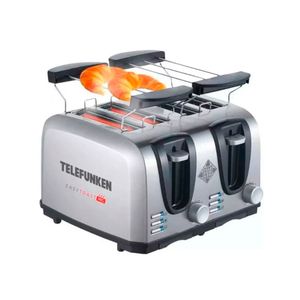 TOSTADORA TELEFUNKEN EASYTOAST-PRO 1450W