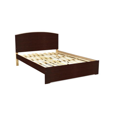 CAMA RICCHEZZE TABLERO 2PL (1,40) TABACO/MAPLE