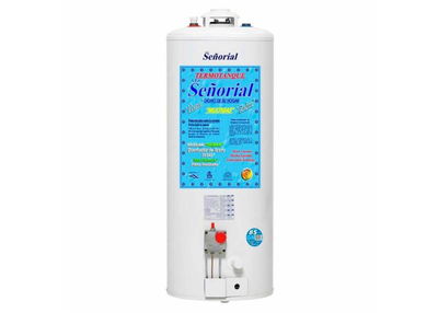 TERMOTANQUE SEÑORIAL MULTIGAS 85 LITROS LINEA ZAFIRO