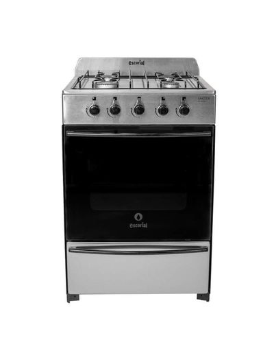 COCINA ESCORIAL MASTER CLASSIC INOX. GAS ENVASADO 56CM.