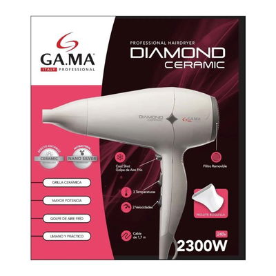SECADOR DE PELO GA.MA DIAMOND 2300W