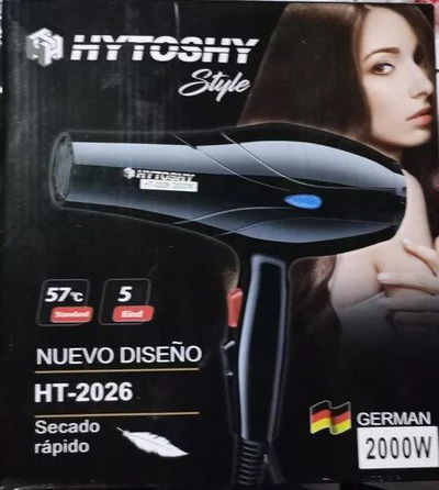 SECADOR DE PELO HYTOSHY 2000W
