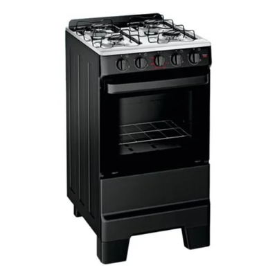 COCINA SIRENA IDEAL POP MULTIGAS NEGRA