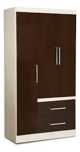 ROPERO MAXIMO "FORTALEZA" 3 PUERTAS CHOCO/MAPLE