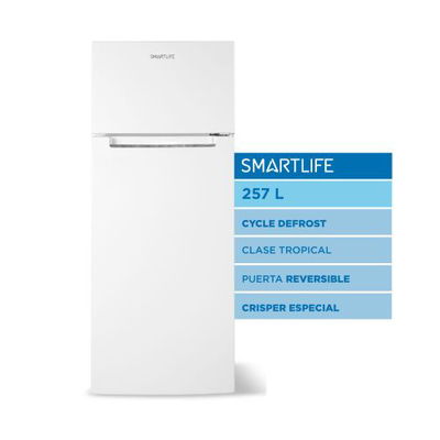 HELADERA SMARTLIFE 257 LITROS BLANCA