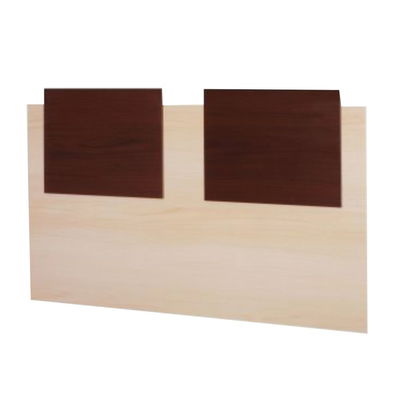 RESPALDO DE SOMMIER MAXIMO "FORTALEZA" 2½ PLAZAS CHOCO/MAPLE