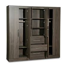 ROPERO MAXIMO "FAMILY" 6 PUERTAS EBANO