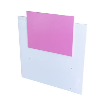 RESPALDO DE SOMMIER MAXIMO INFANTIL 1 PLAZA ROSA