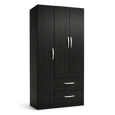 ROPERO MAXIMO "FAMILY" 3 PUERTAS EBANO