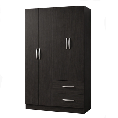 ROPERO MAXIMO "FAMILY" 4 PUERTAS EBANO