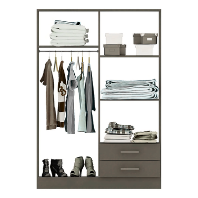 ROPERO ORLANDI 4 PUERTAS JACARANDA