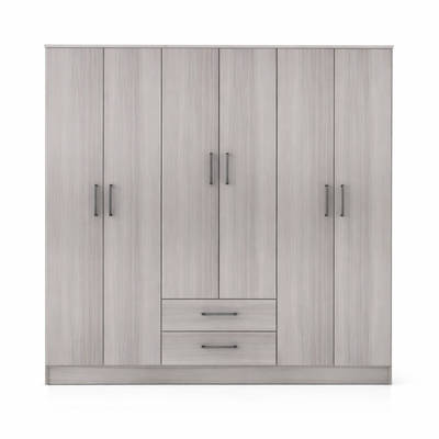 ROPERO ORLANDI 6 PUERTAS JACARANDA