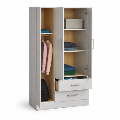 ROPERO ORLANDI 3 PUERTAS JACARANDA