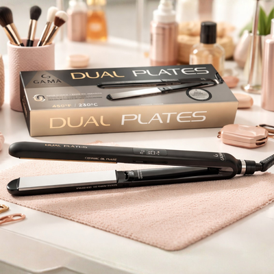 PLANCHITA DE PELO GA.MA DUAL PLATES