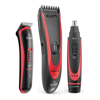 CORTAPELO GA.MA RACE R649 + KIT TRIMMER Y CORTA BARBA