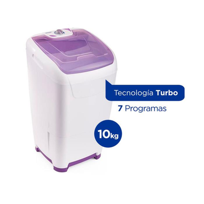 LAVARROPAS COLUMBIA SEMIAUTOMATICO 10KG SIN BOMBA