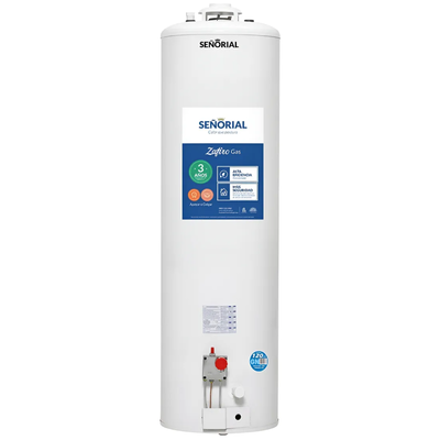 TERMOTANQUE SEÑORIAL MULTIGAS 120 LITROS LINEA ZAFIRO