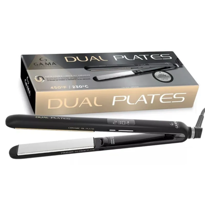 PLANCHITA DE PELO GA.MA DUAL PLATES