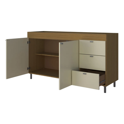 BAJO MESADA ORLANDI 1.20 MALTA/ALMENDRA