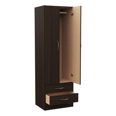 ROPERO MOSCONI 2 PUERTAS CHOCOLATE