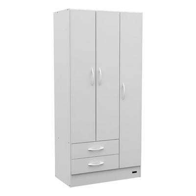 ROPERO MOSCONI 3 PUERTAS BLANCO