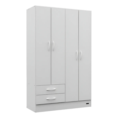 ROPERO MOSCONI 4 PUERTAS BLANCO